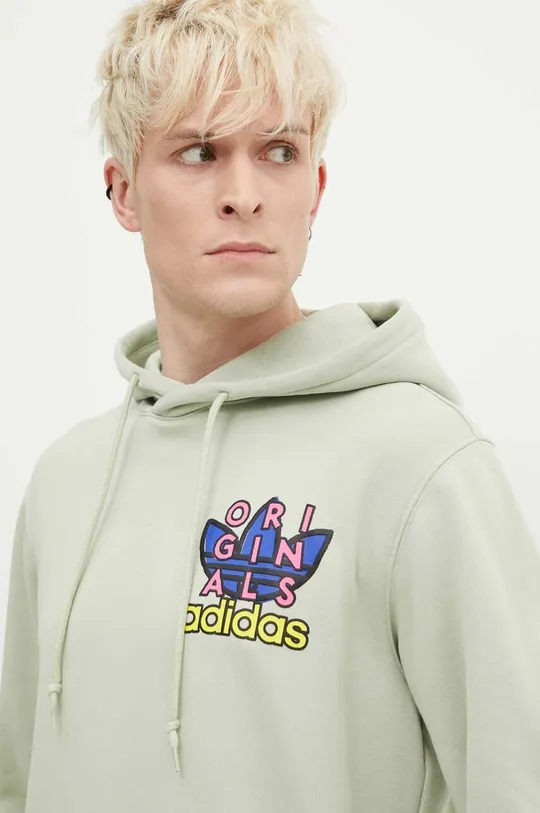 adidas Originals felpa in cotone Trefoil Hood 1