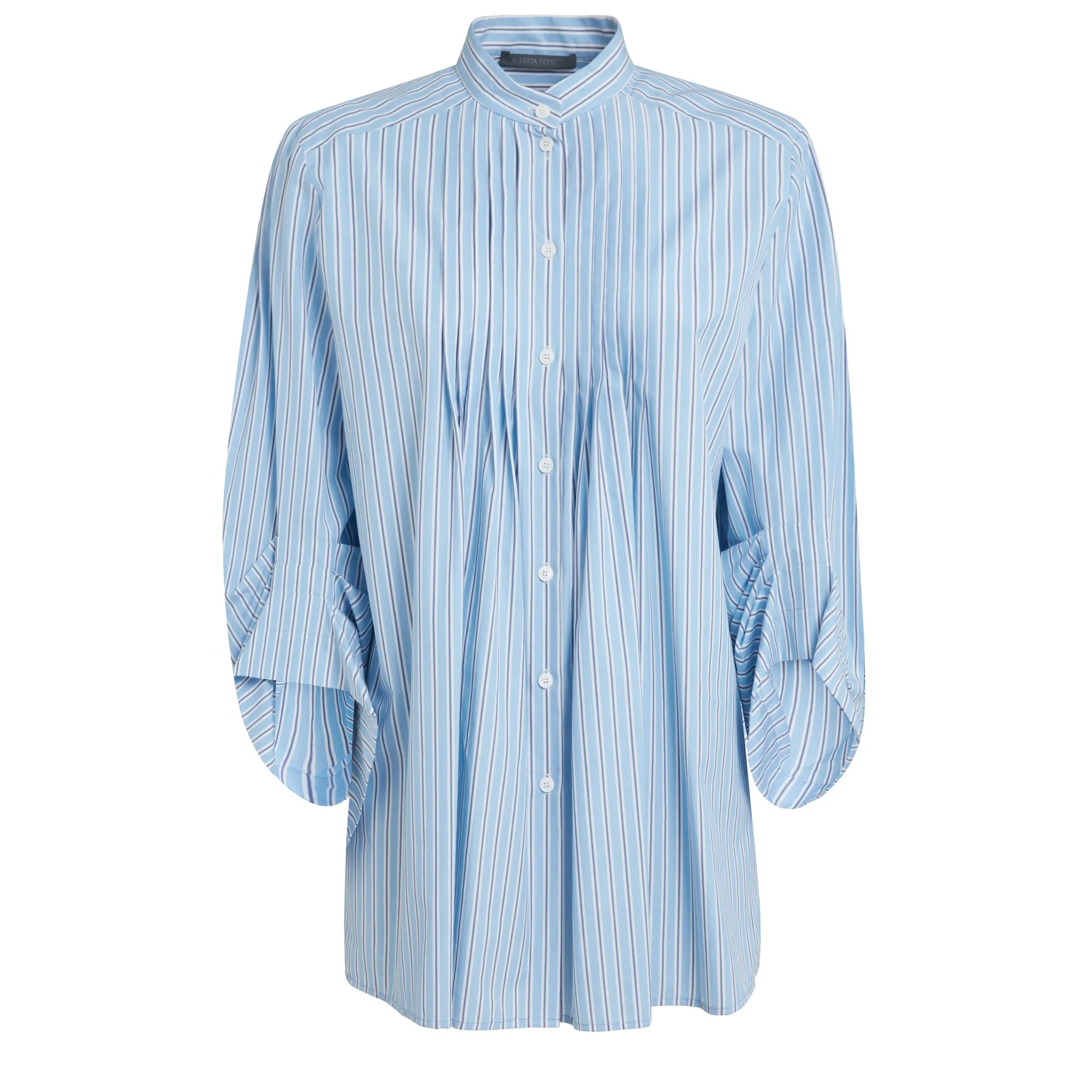 ALBERTA FERRETTI  Camicia in cotone azzurra
