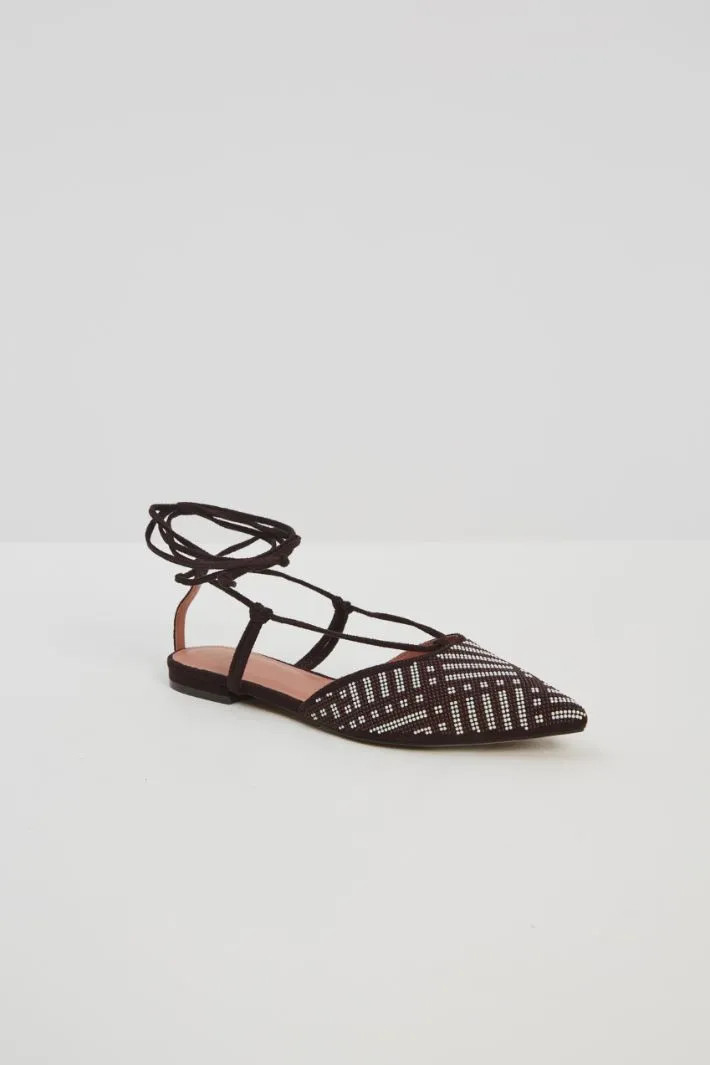 Ballerine con lacci