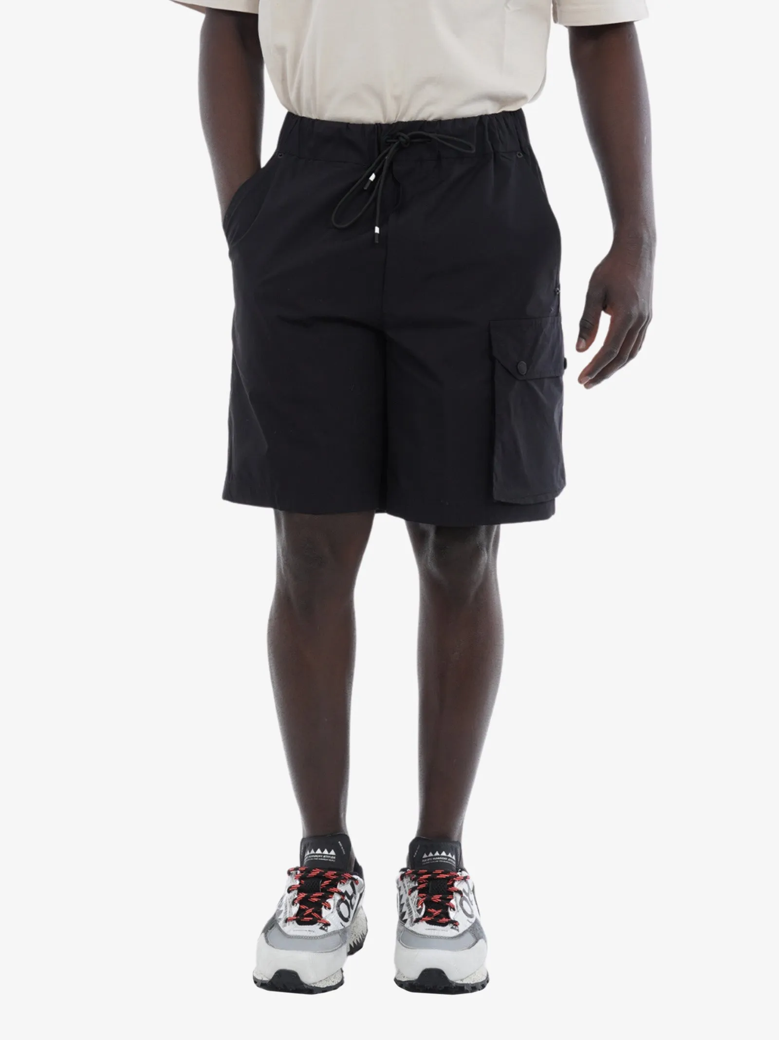 Bermuda Albany uomoin cotone nero