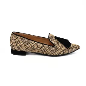 BOTTEGA LOTTI BALLERINA 521T151 INTRECCIO NERO  