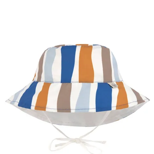 Cappellino reversibile con protezione solare - Waves Blue