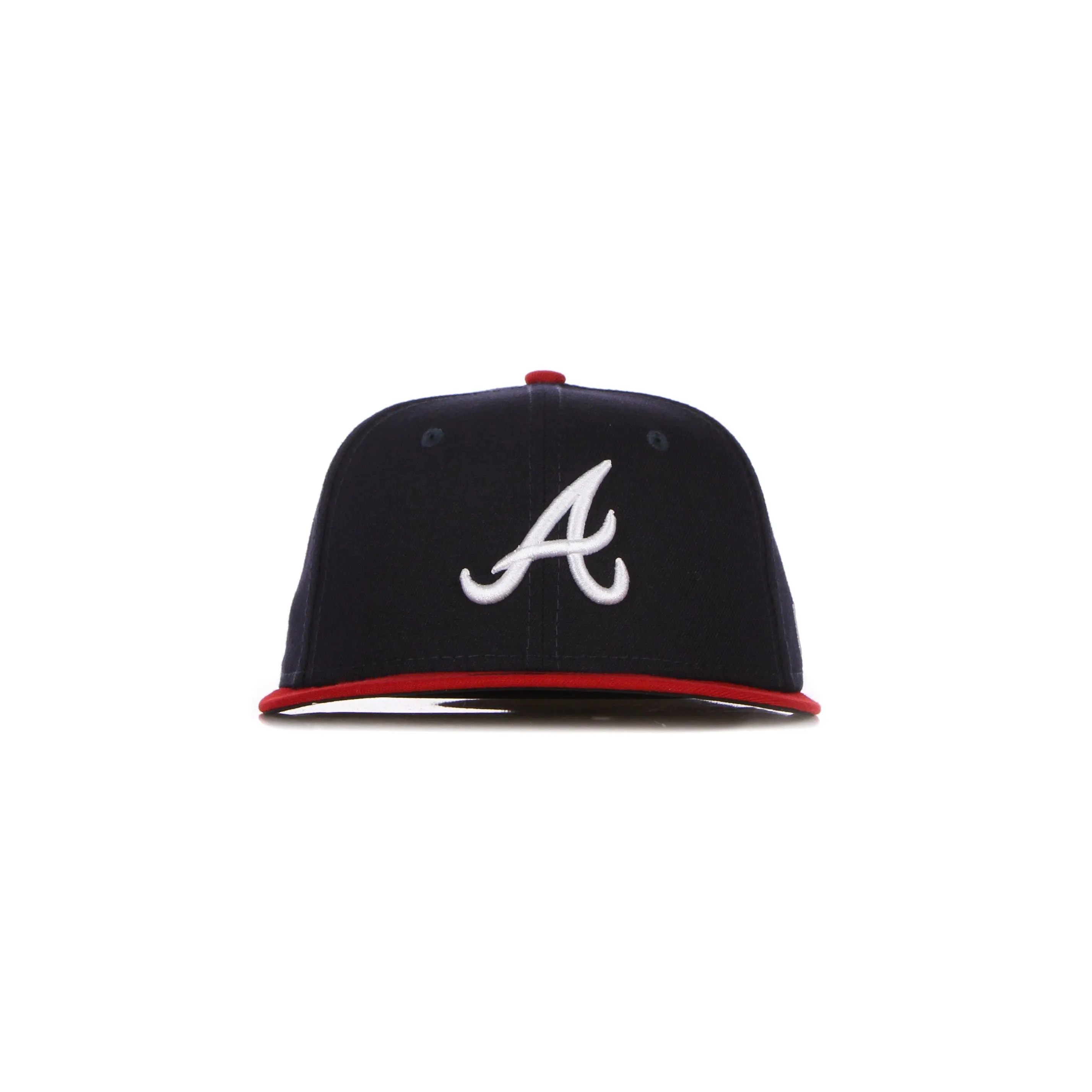 Cappellino Visiera Piatta Uomo Mlb Authentic On Field Hm Perf 5950 Atlbra Original Team Colors