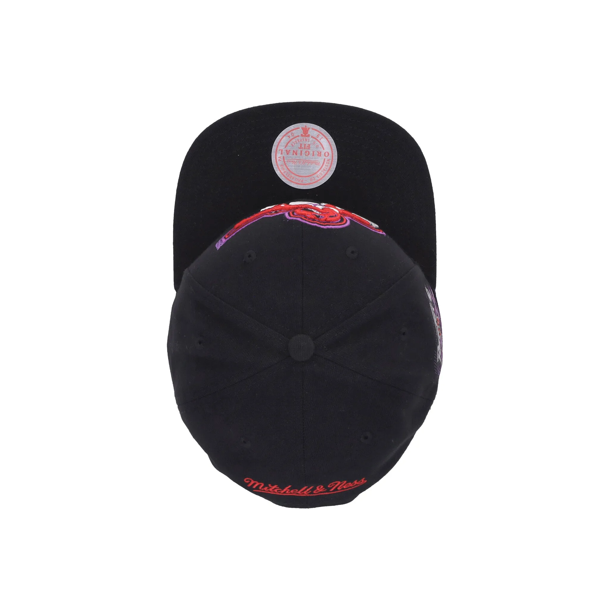 Cappellino Visiera Piatta Uomo Nba Big Face 7.0 Hwc Torrap Black