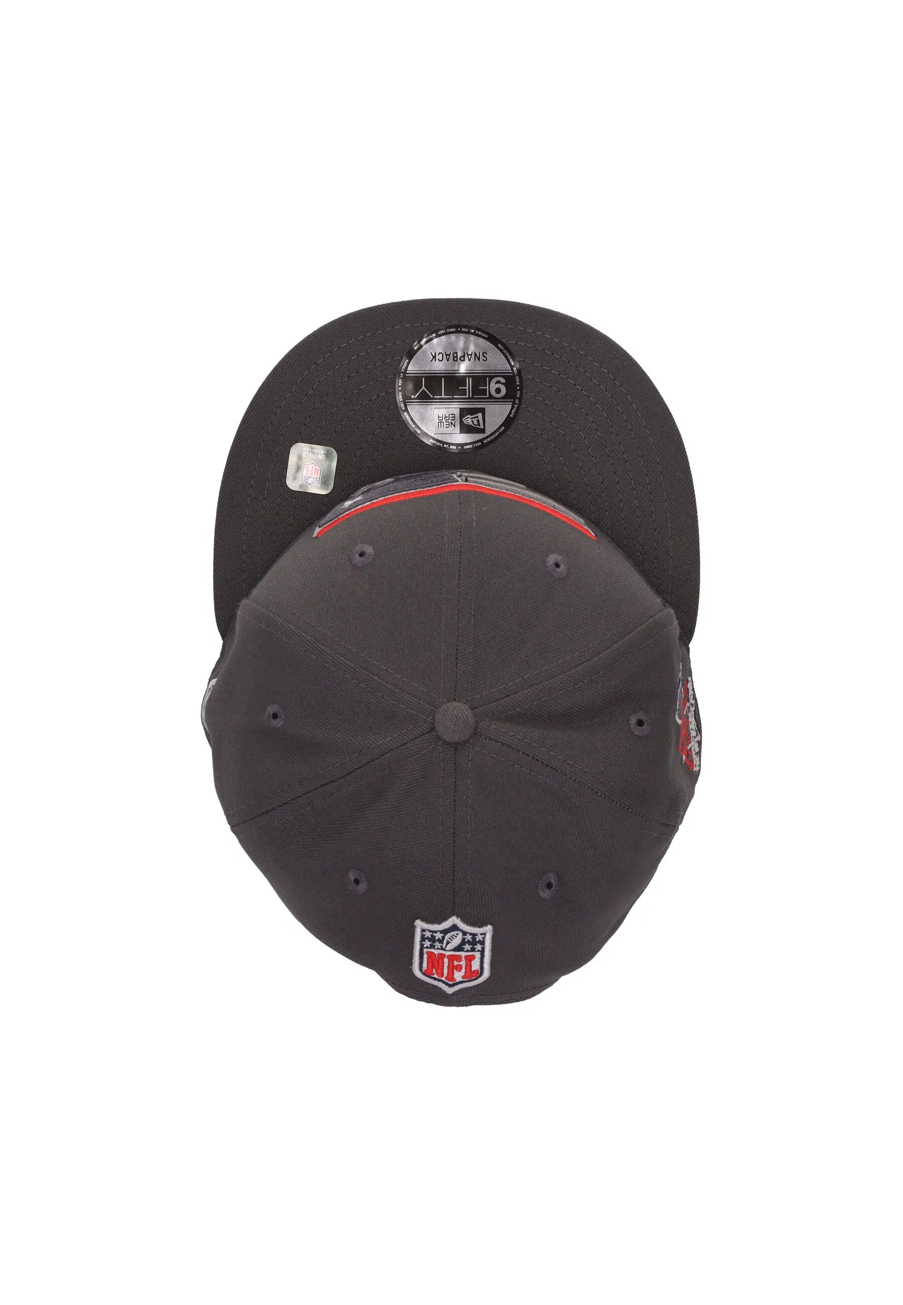 Cappellino Visiera Piatta Uomo Nfl Draft 24 950 Neepat Graphite