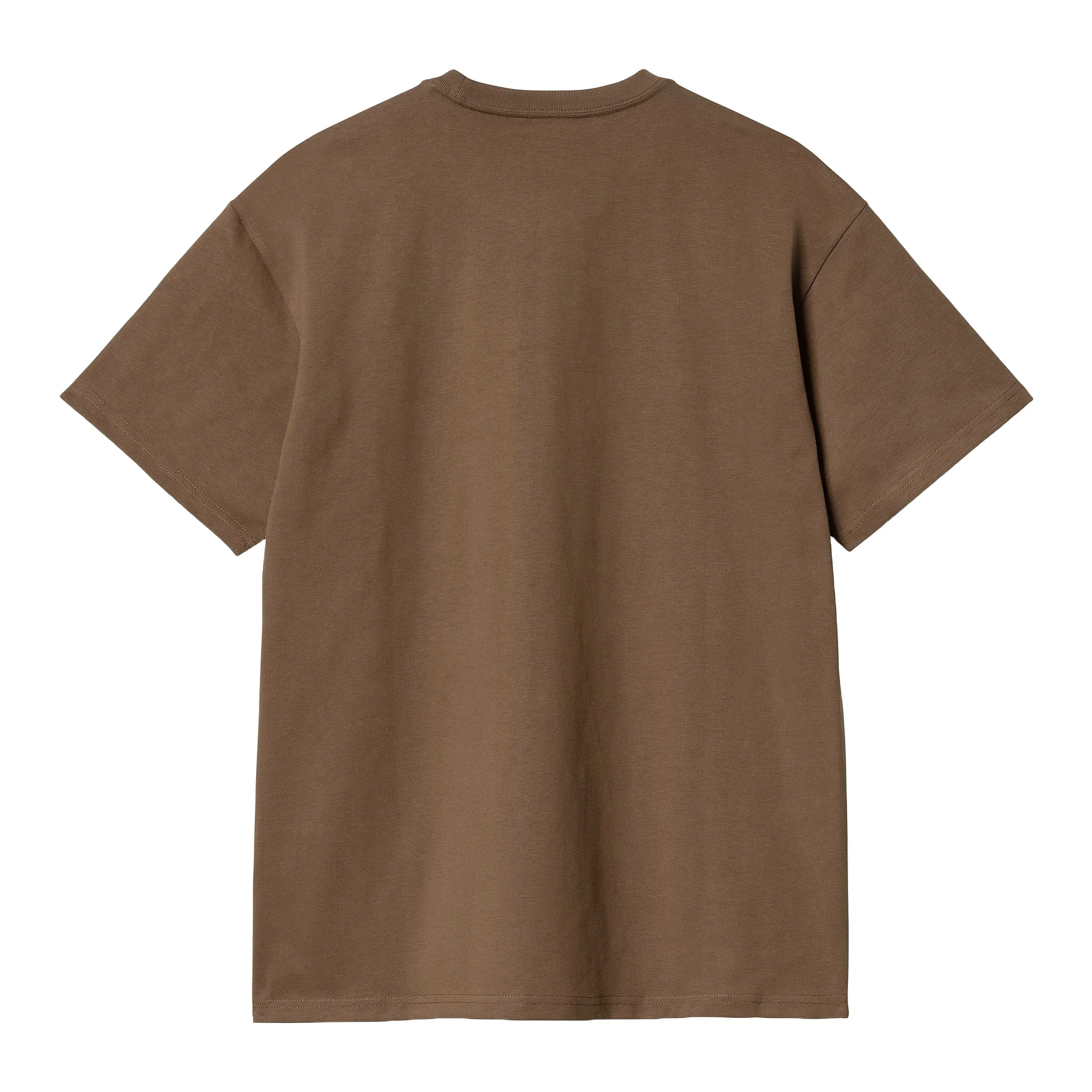 Carhartt Wip T-Shirt da uomo manica corta Chase Marrone