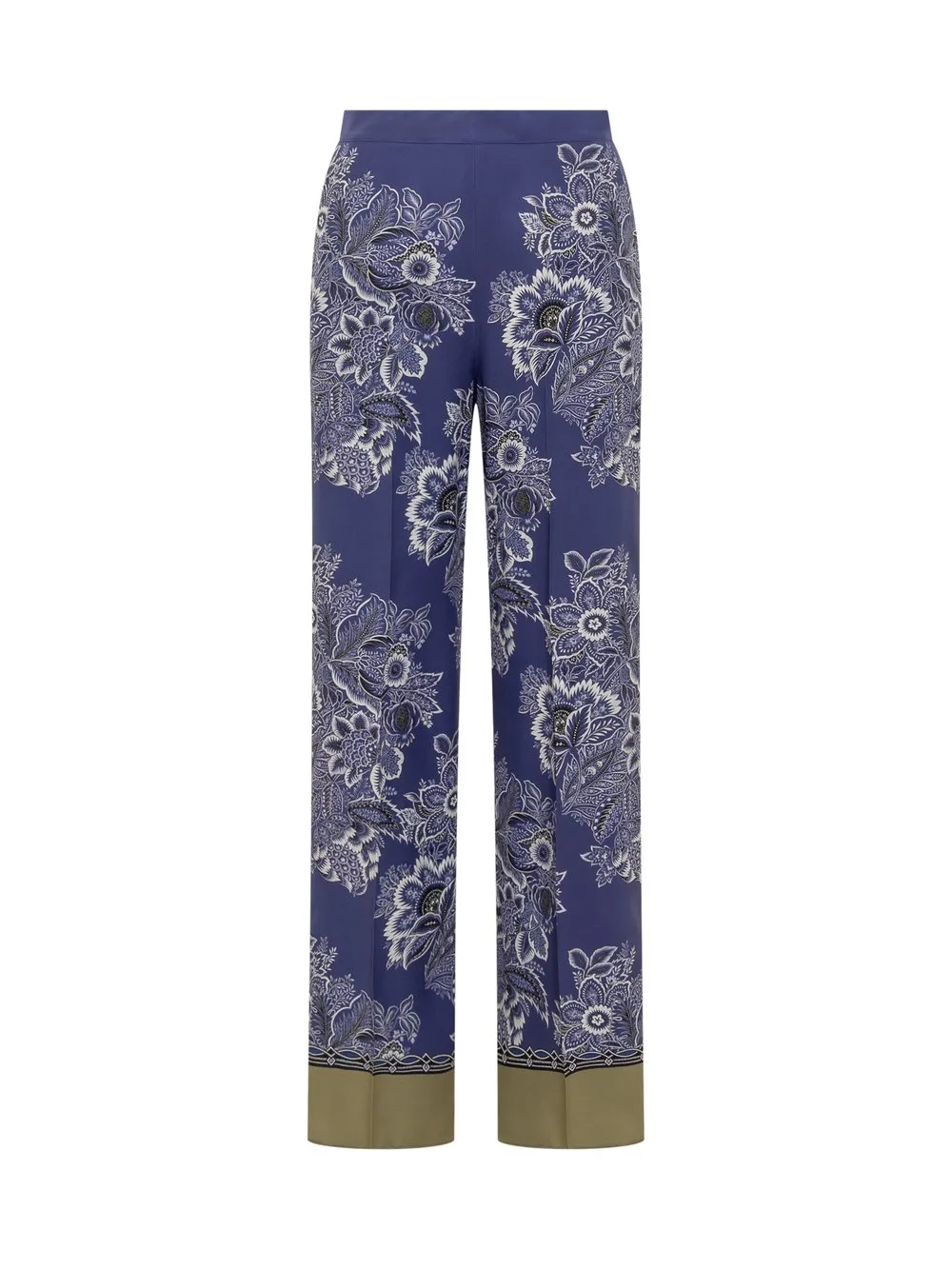 ETRO Pantalone Palazzo Bouquet Bandana  