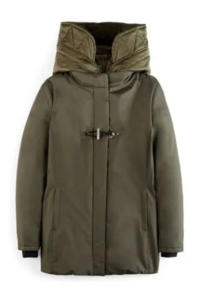 FAY Abbigliamento,Giubbotti Toggle Coat in Gabardine Tecnico 