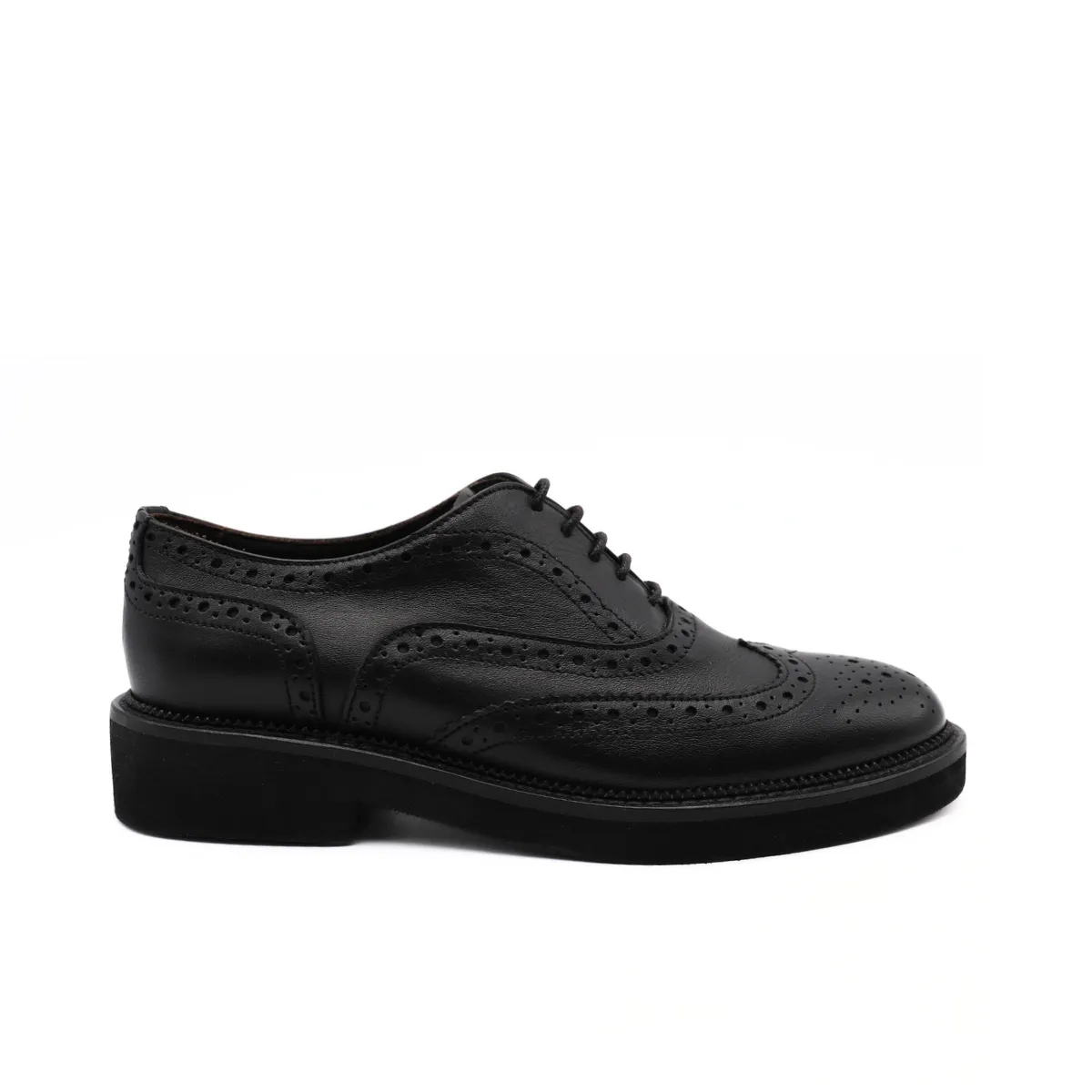 FRANCO FEDELE STRINGATA D303 INGLESE NERO  