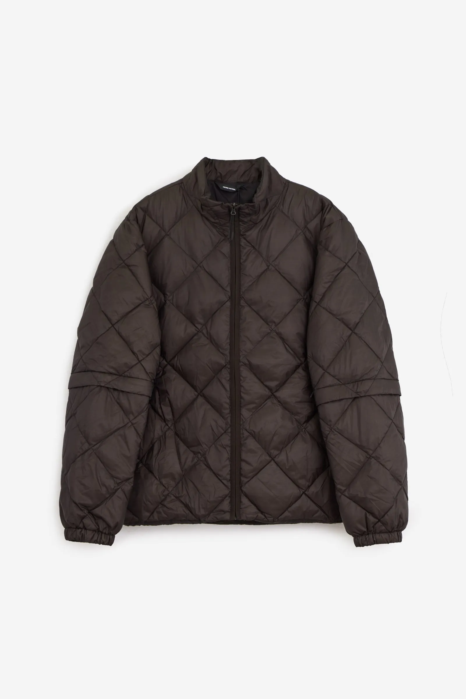 Giacca DETACHABLE SLEEVES in poliestere marrone