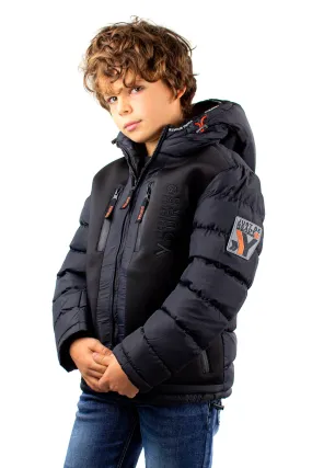 Giubbotto sportivo imbottito con tasche a zip