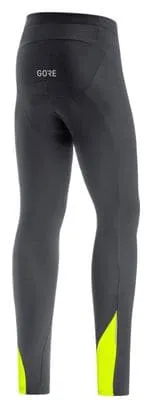 Gore Wear C3 Thermo Long Tights Nero/Giallo fluorescente