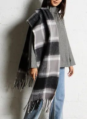  LIU JO   Foulard a quadri | Nero