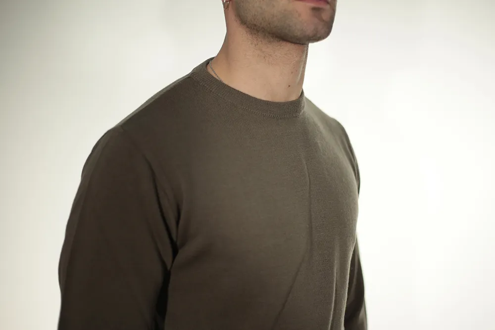 MAGLIONE GIROGOLA LANA MERINO