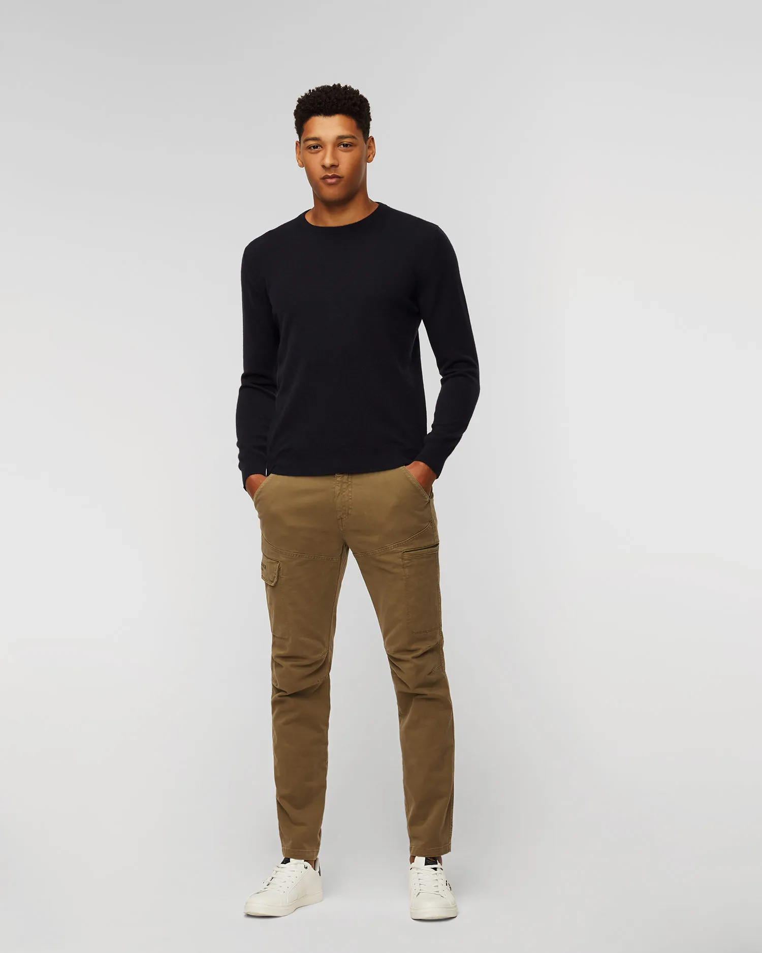 Maglione in cashmere da uomo Johnstons of Elgin kap04655sd72864-sd7286
