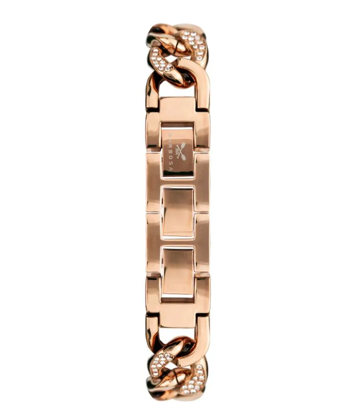 OROLOGIO FLOREAL MELOGRANO H. 30MM MAGLIA MARINA CON ZIRCONI
