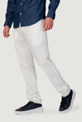 Pantaloni Liu-Jo lino dublin Bianco