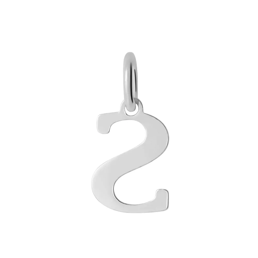 Pendente Lettera S Poème Oro Bianco 375/1000 1425328