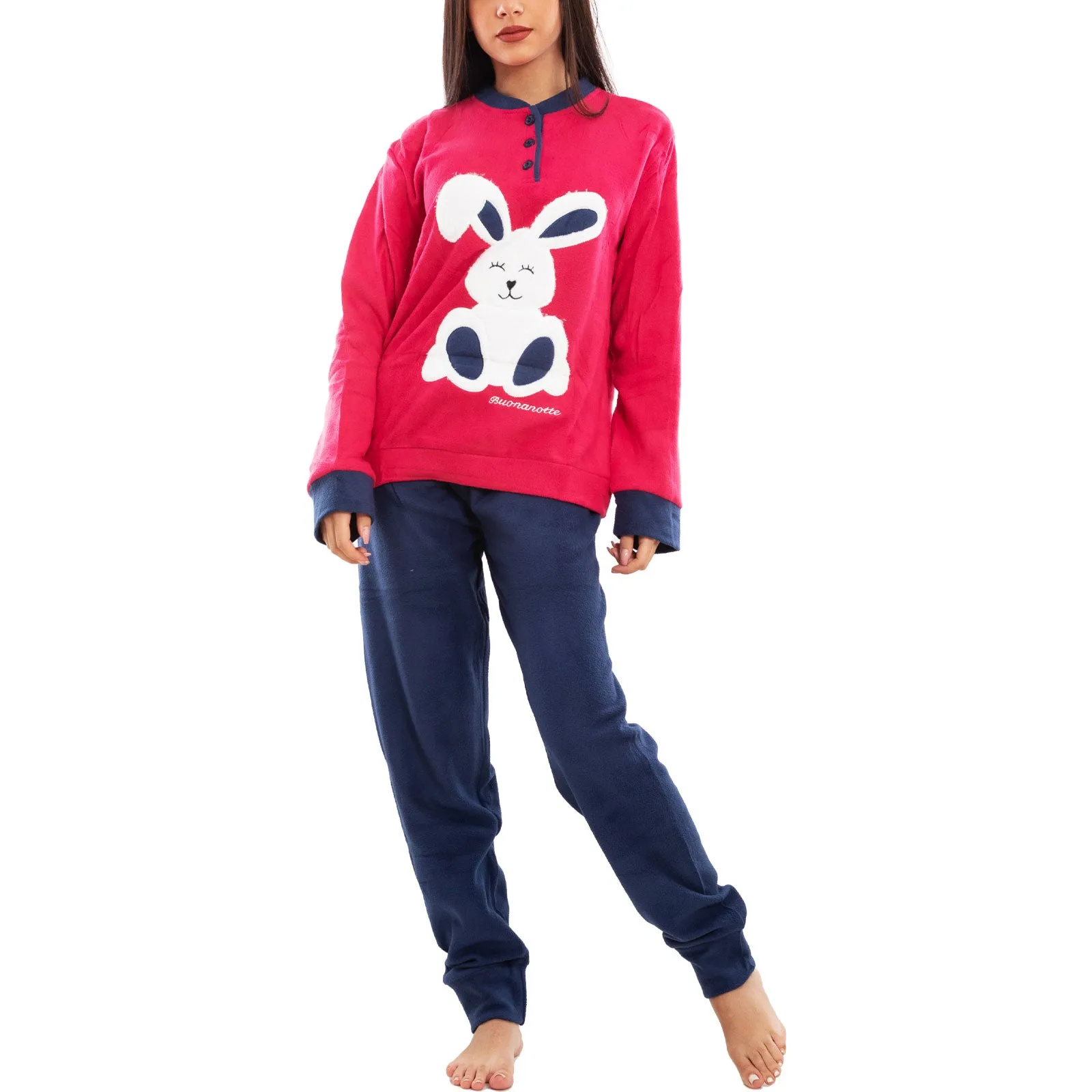 Pigiama Donna Pile Be-572