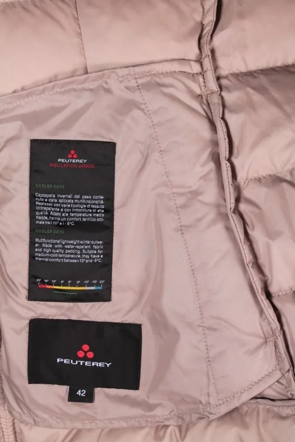 Piumino Donna Peuterey Beige
