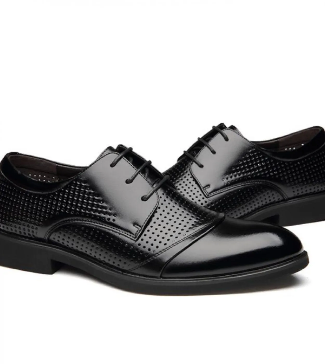 Sandali da uomo con tacco invisibile Altezza 6 cm Scarpe da uomo estive con rialzo in altezza Scarpe eleganti da uomo traspirant