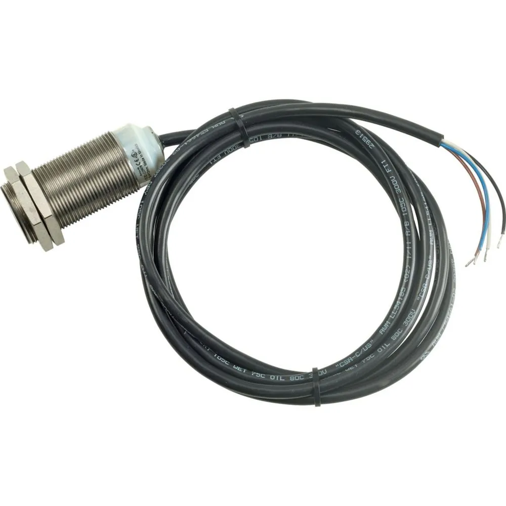 Sensore di prossimità Cilindro filettato Eaton, M12, rilevamento 1 → 12 mm, 15 → 30 V c.c.