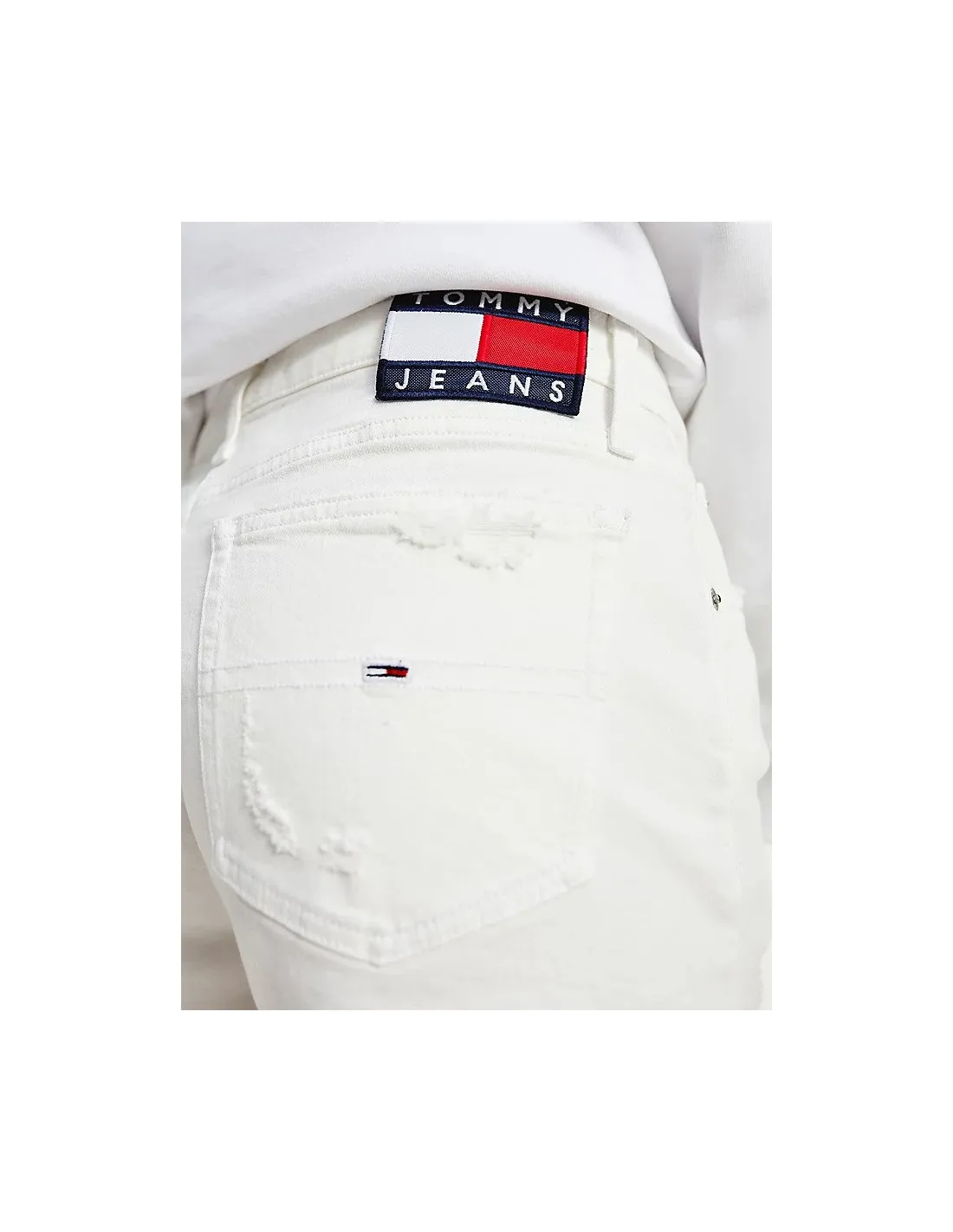 Short bianchi donna regular fit Tommy Jeans