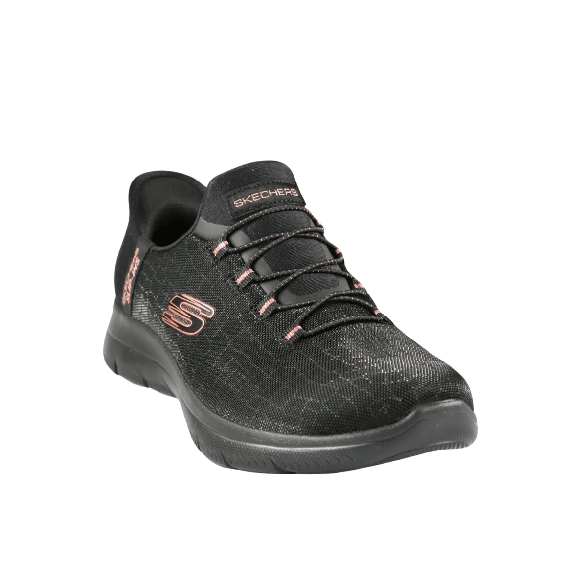 SKECHERS SLIPON 150128-BKGD NERO  