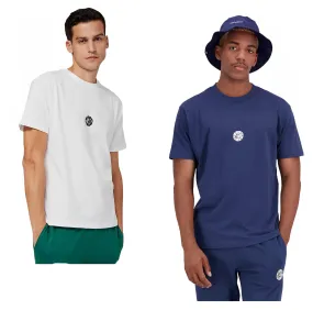 T-shirt da uomo New Balance colore bianco