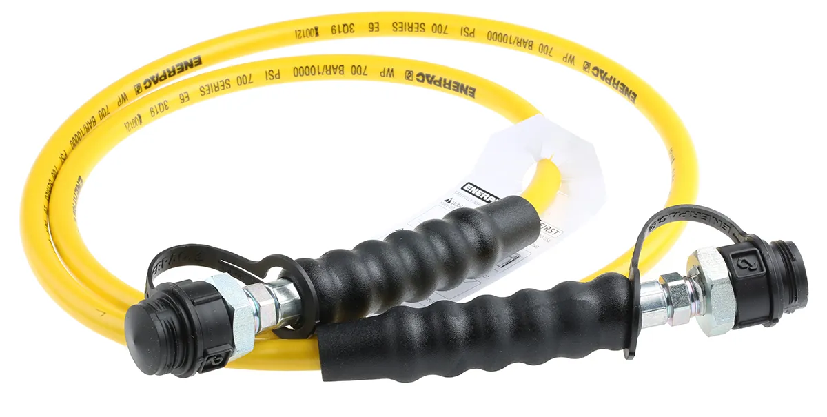 Tubo idraulico Enerpac, lungo 1800mm, Øint 6.4mm, 700bar max, in Termoplastico