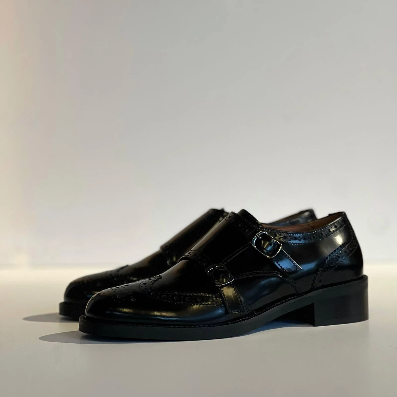 W4 - 9602 Doppia Fibbia Nero  
